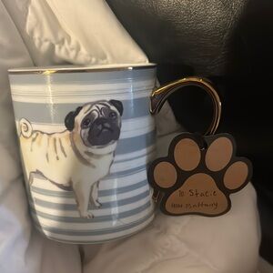 Strawberry Street Pug Mug New